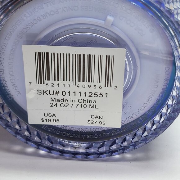 Starbucks 2020 Rainbow Pride Studded 24 oz Cold Cup Tumbler W/ Straw - New - Picture 7 of 7